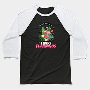 pink flamingos lover Baseball T-Shirt